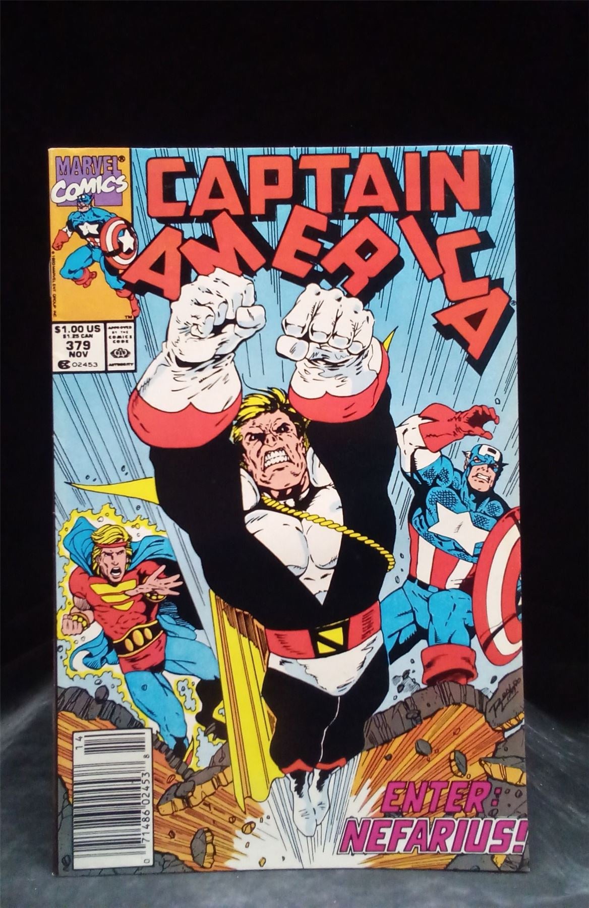 Captain America #379 1990 Marvel Comics Comic Book