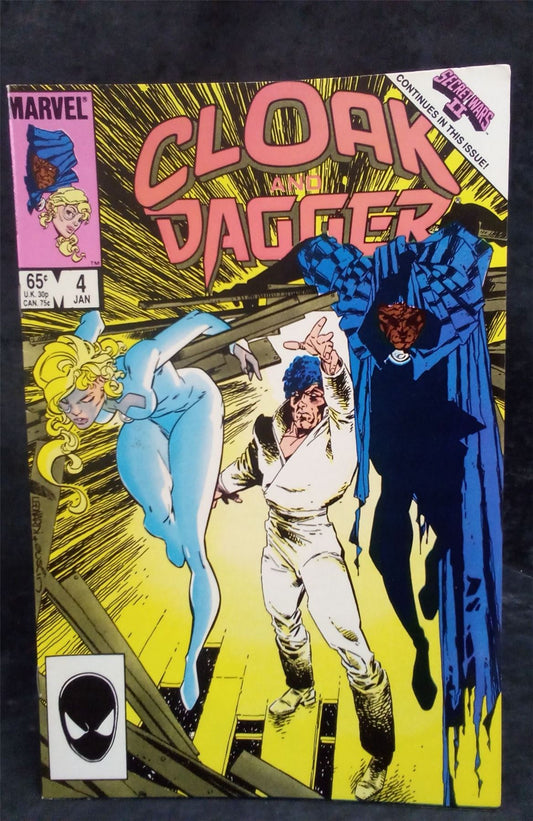 Cloak and Dagger #4 1986 Marvel Comics Comic Book