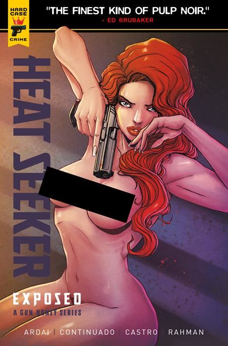 HEAT SEEKER EXPOSED A GUN HONEY SERIES #1 (OF 4) CVR C BRAO NUDE POLYBAGGED VAR (MR)  Titan Comics Comic Book 2025