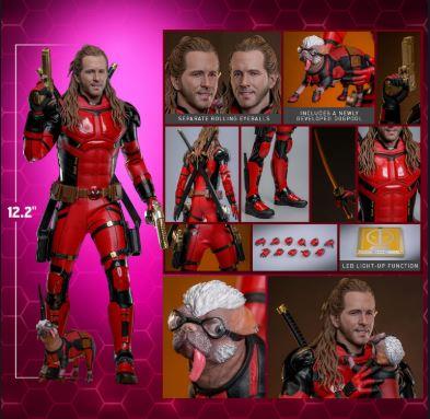 Nicepool Sixth Scale Figure Deadpool & Wolverine - Movie Masterpiece Series Marvel By Hot Toys