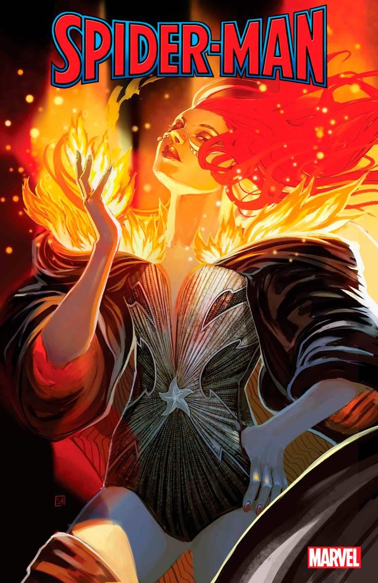 Spider-man #10 Stephanie Hans Hellfire Gala Var (Stephanie Hans Hellfire Gala Var) Marvel Prh Comic Book 2023