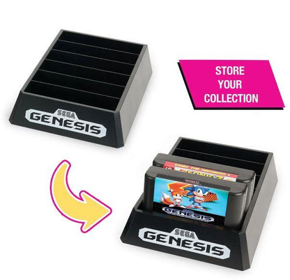 Console Heroes Sega Genesis Supervillain Boss Bundle Playset with Cartridge Storage Tray by Console Heroes