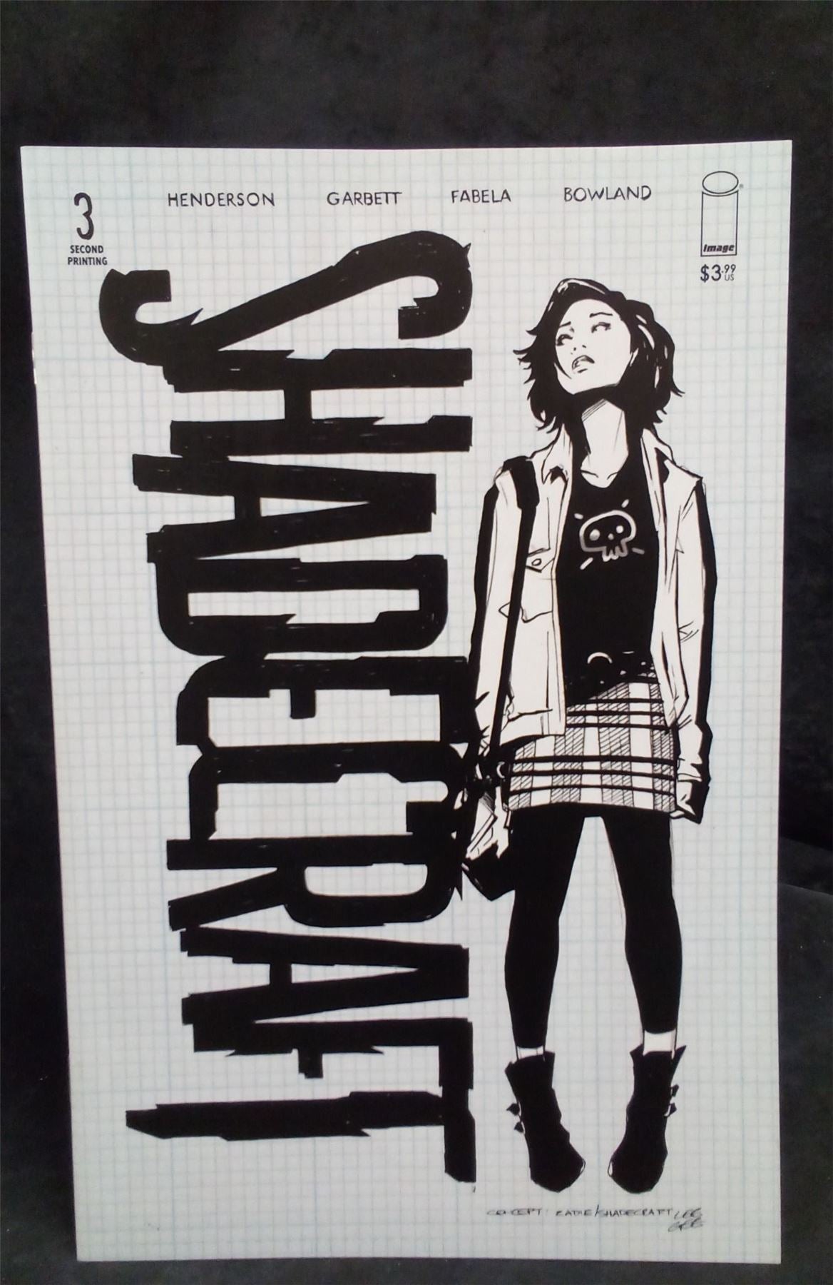 Shadecraft #3 Second Print Cover 2021 Image Comics Comic Book