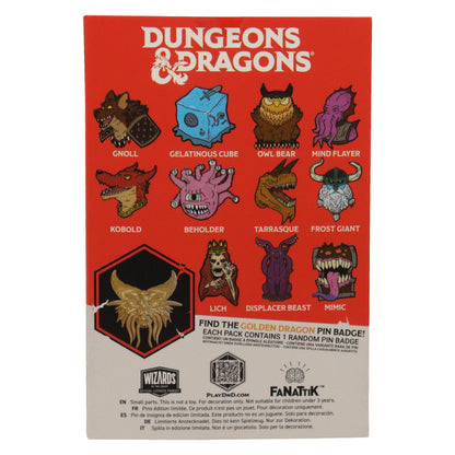 Fanattik D&d 50th Ann Mystery Mini Pin Single