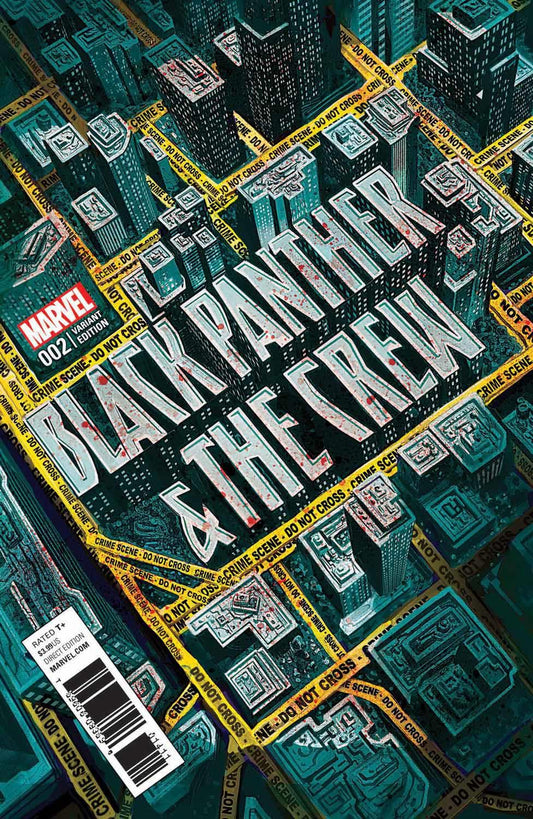 Black Panther Crew #2 Del Mundo Var (Del Mundo Var) Marvel Comics Comic Book