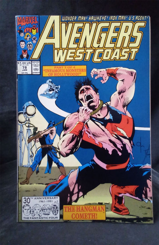 Avengers West Coast #78 1992 Marvel Comics Comic Book