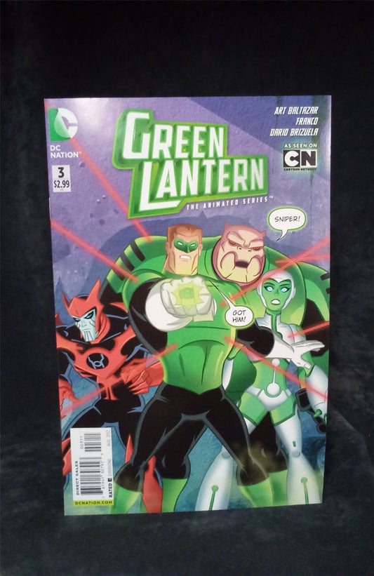 Green Lantern: The Animated Series #3 2012 DC Comics Comic Book