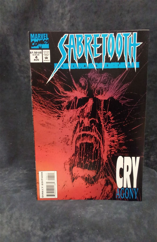 Sabretooth Classic #4 1994 Marvel Comics Comic Book