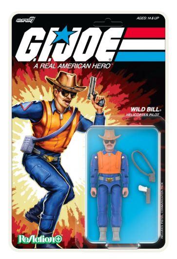 G.I. Joe ReAction+ Wave 3 Wild Bill (Cartoon) by Super7