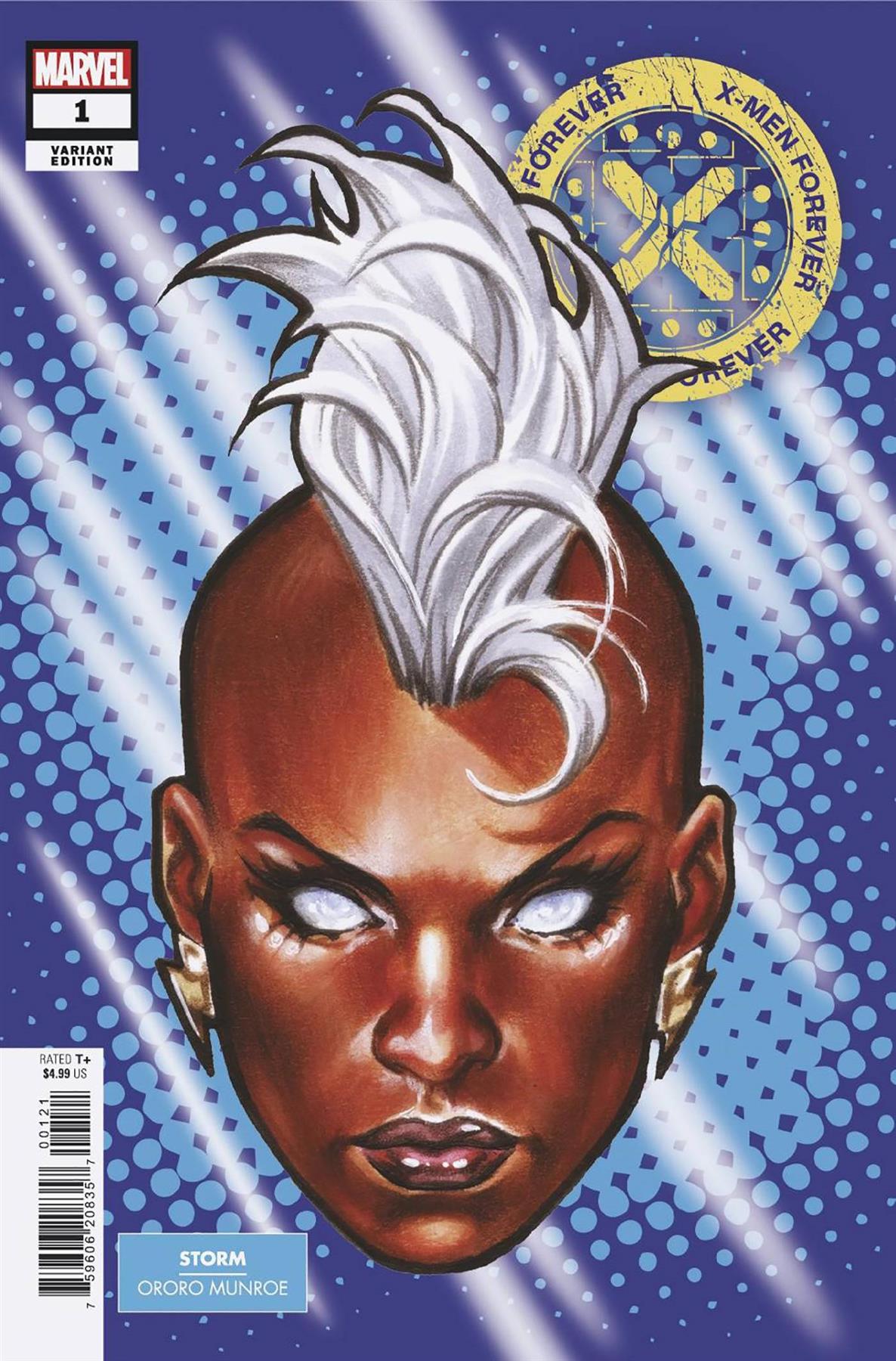 X-men Forever #1 Mark Brooks Headshot Var (Mark Brooks Headshot Var) Marvel Prh Comic Book 2024