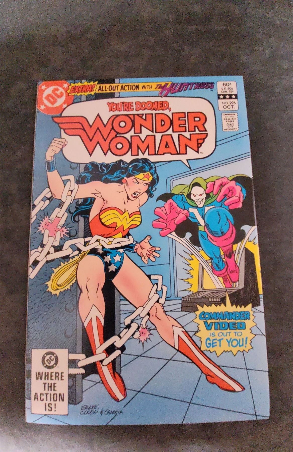Wonder Woman #296 1982 dc-comics Comic Book