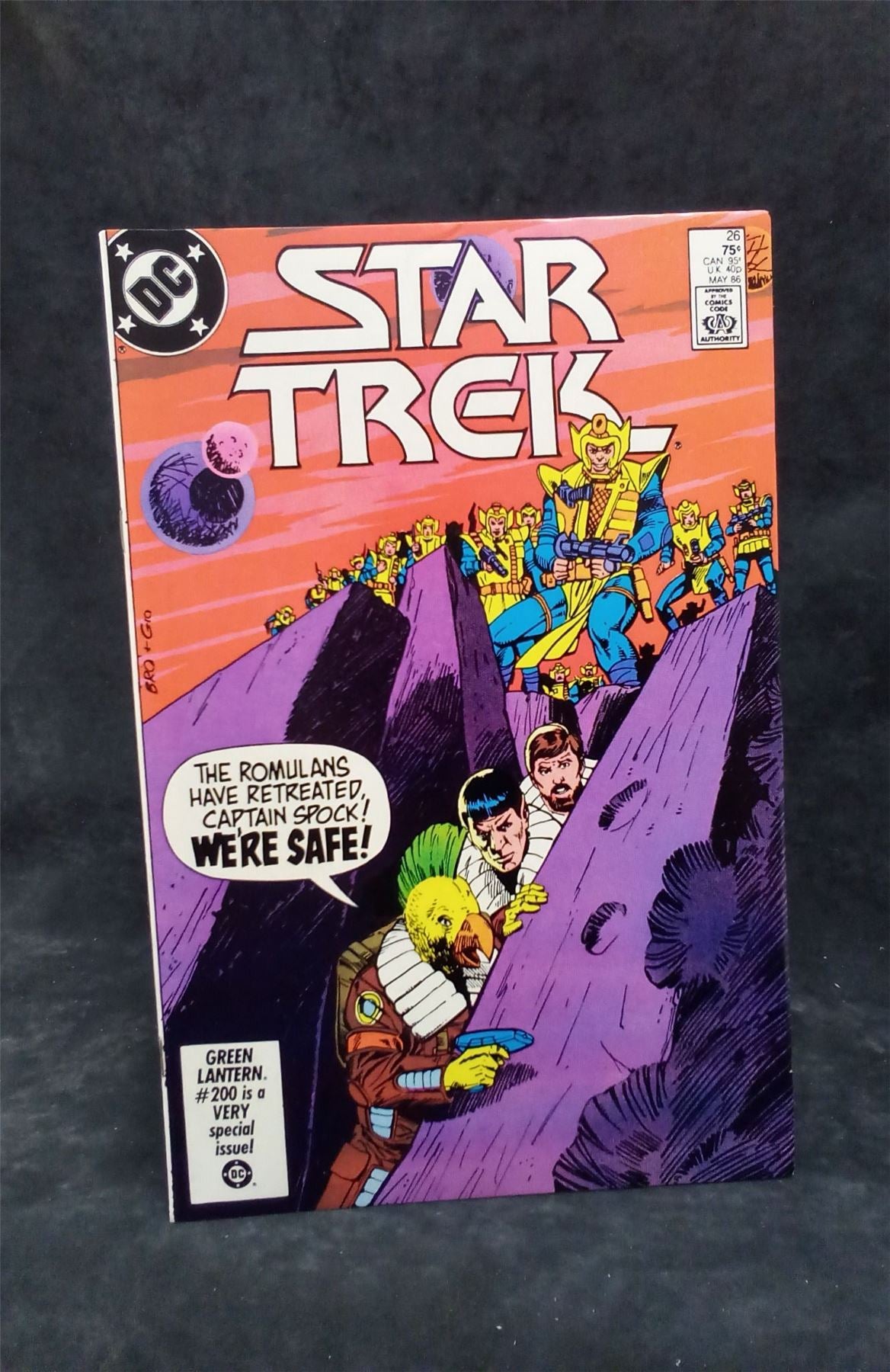 Star Trek #26 1986 DC Comics Comic Book