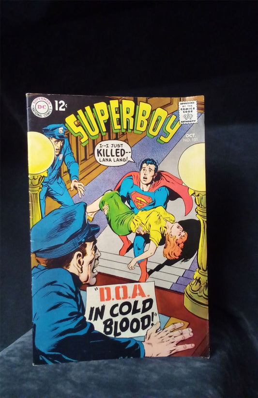 Superboy #151 1968 DC Comics Comic Book