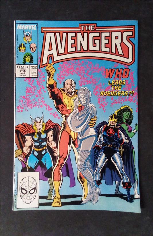 The Avengers #294 Direct Edition 1988 marvel Comic Book