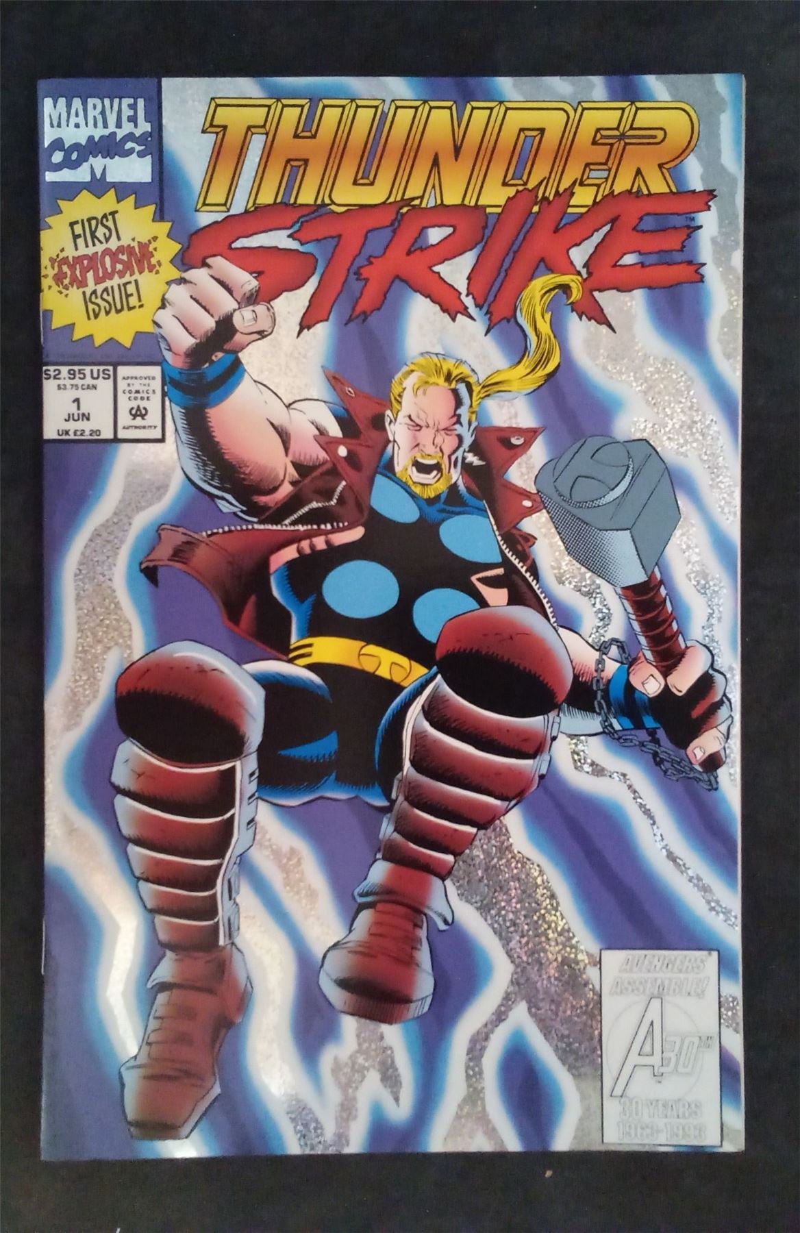 Thunderstrike #1 1993 marvel Comic Book