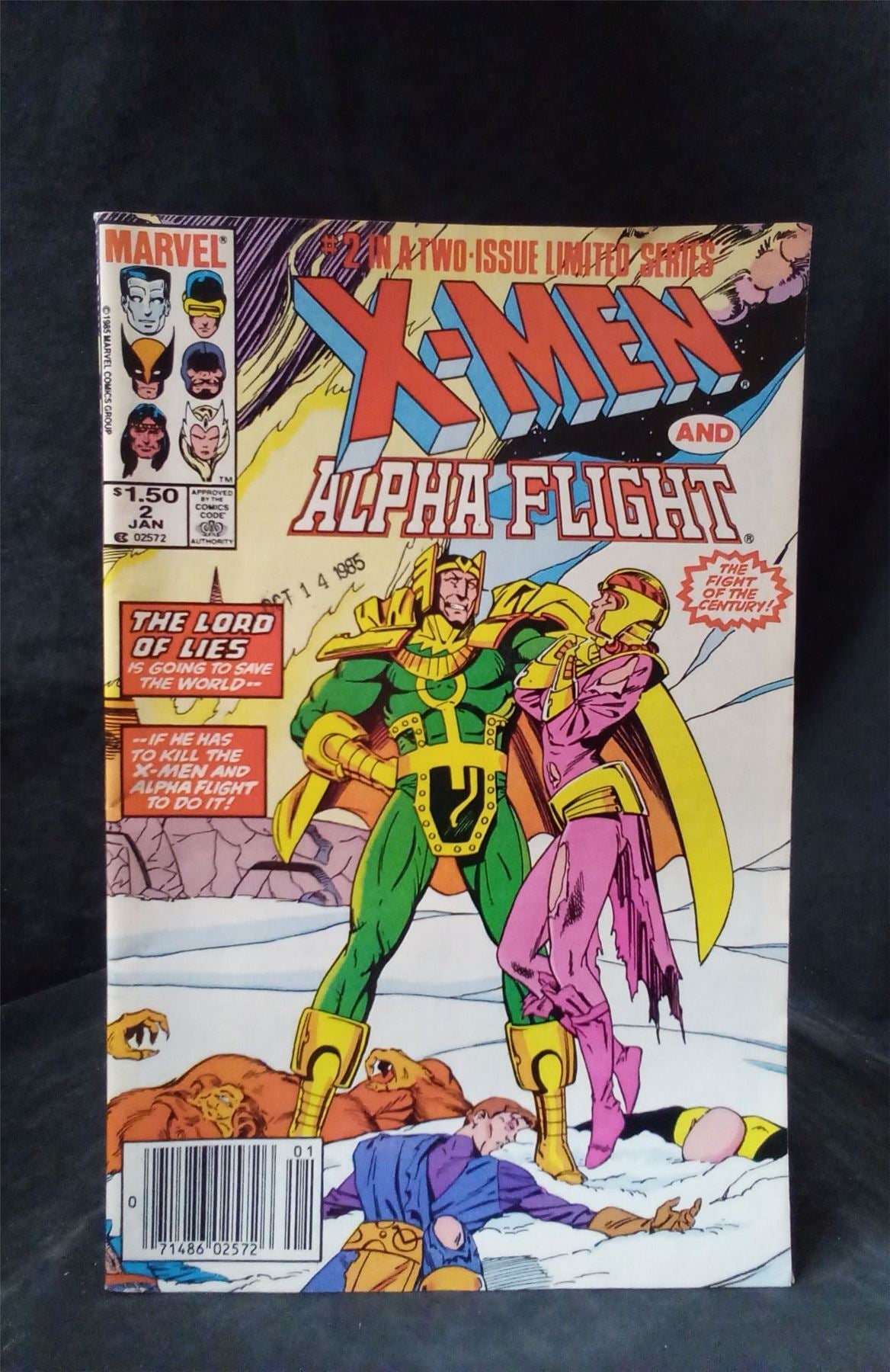 X-Men/Alpha Flight #2 1986 Marvel Comics Comic Book