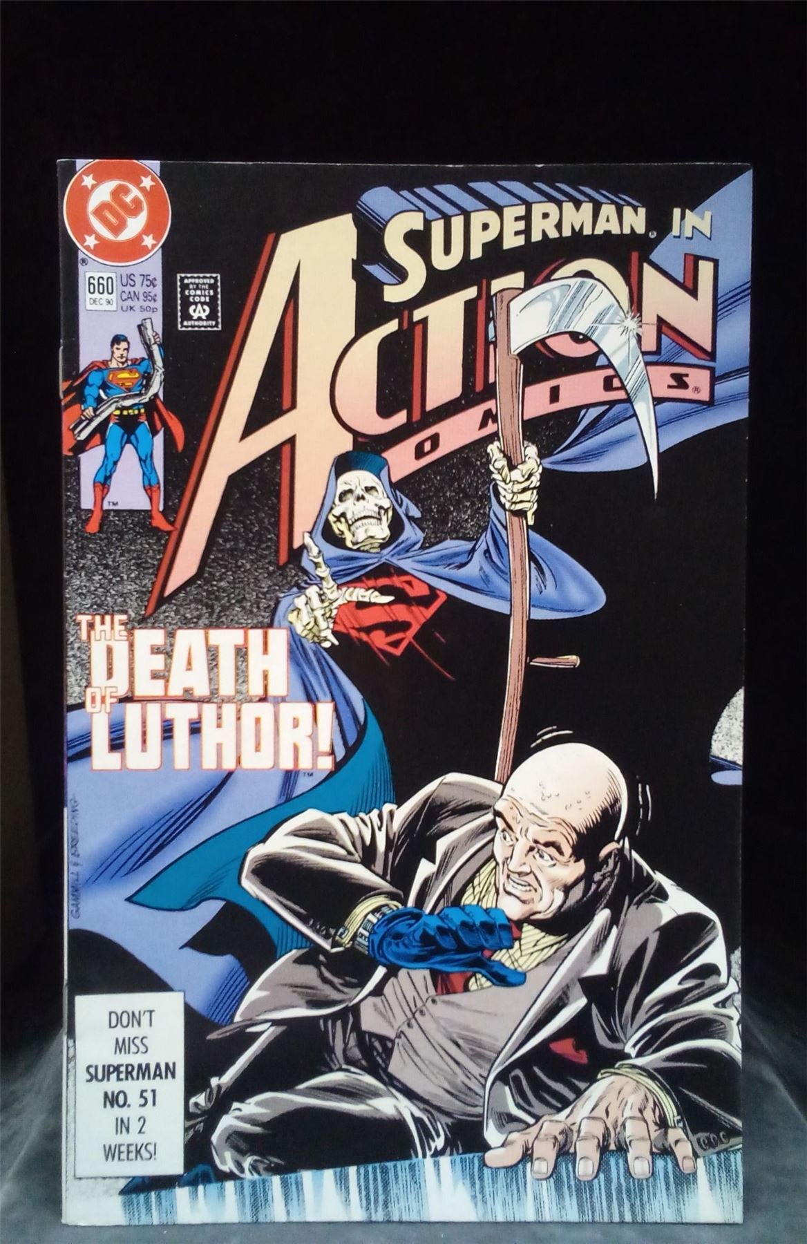 Action Comics #660 1990 DC Comics Comic Book