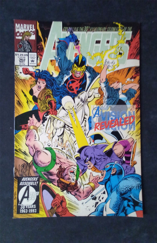 The Avengers #362 Direct Edition 1993 marvel Comic Book