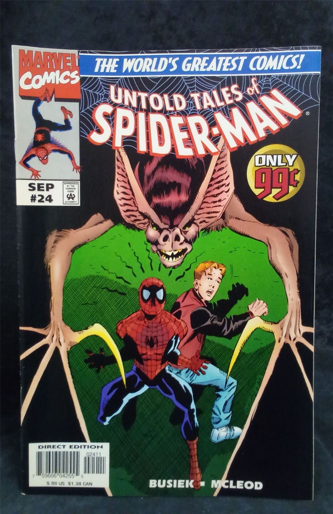 Untold Tales of Spider-Man #24 1997 Marvel Comics Comic Book