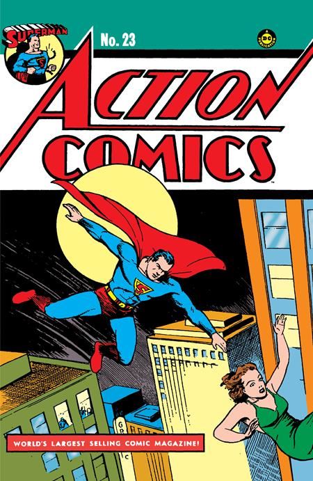 ACTION COMICS #23 FACSIMILE EDITION CVR A JOE SHUSTER  DC Comics Comic Book 2025