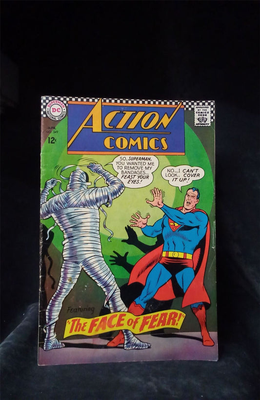 Action Comics #349 1967 DC Comics Comic Book