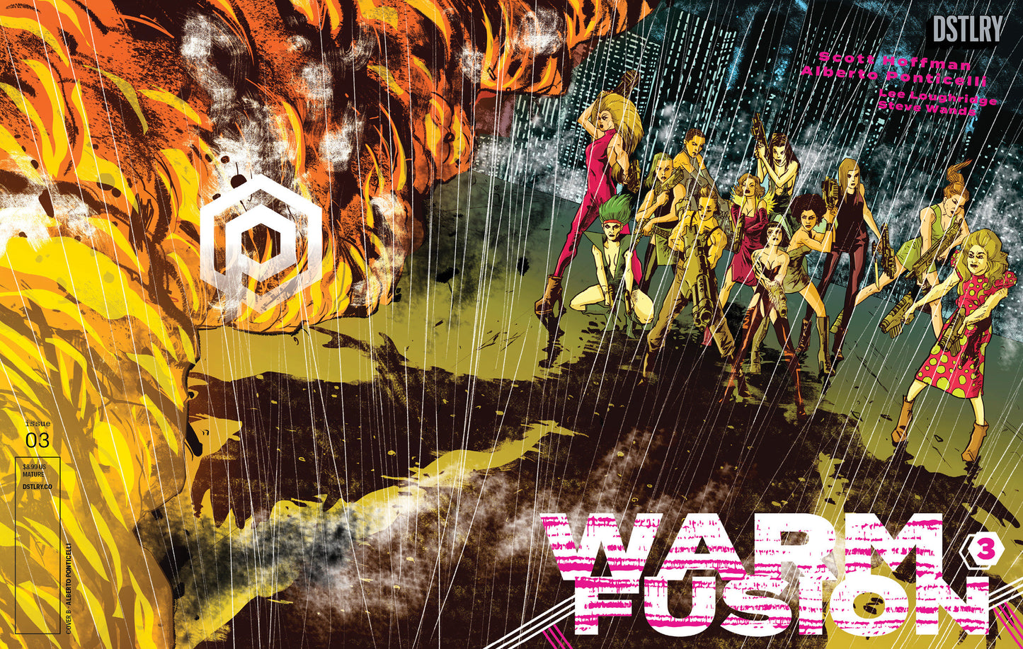 Warm Fusion #3 Cover B Alberto Ponticelli Variant