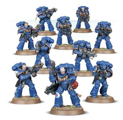 Warhammer 40k- Space Marines: Intercessor Squad 48-75 by Games Workshop