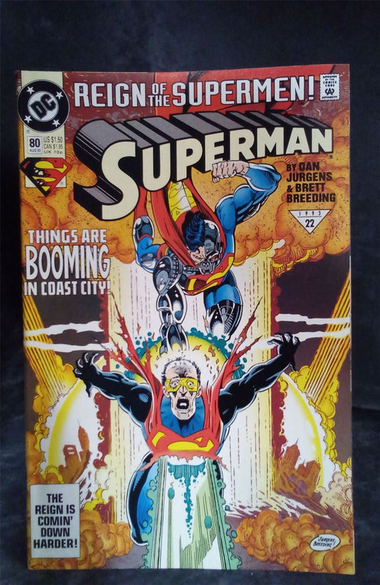 Superman #80 1993 DC Comics Comic Book
