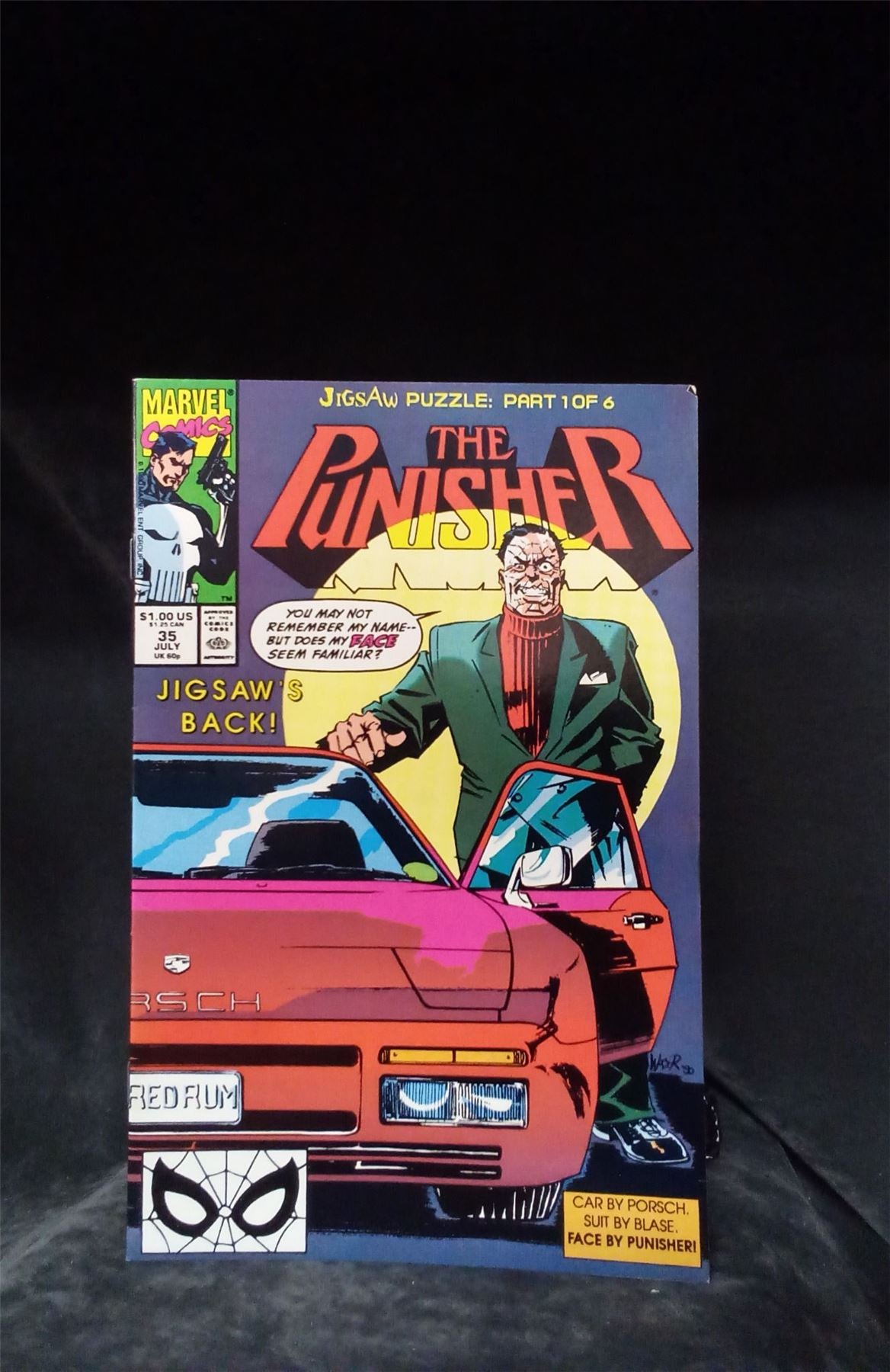 The Punisher #35 Direct Edition 1990 Marvel Comics Comic Book