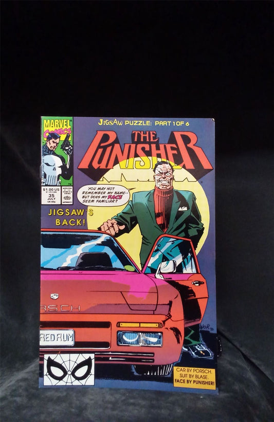 The Punisher #35 Direct Edition 1990 Marvel Comics Comic Book