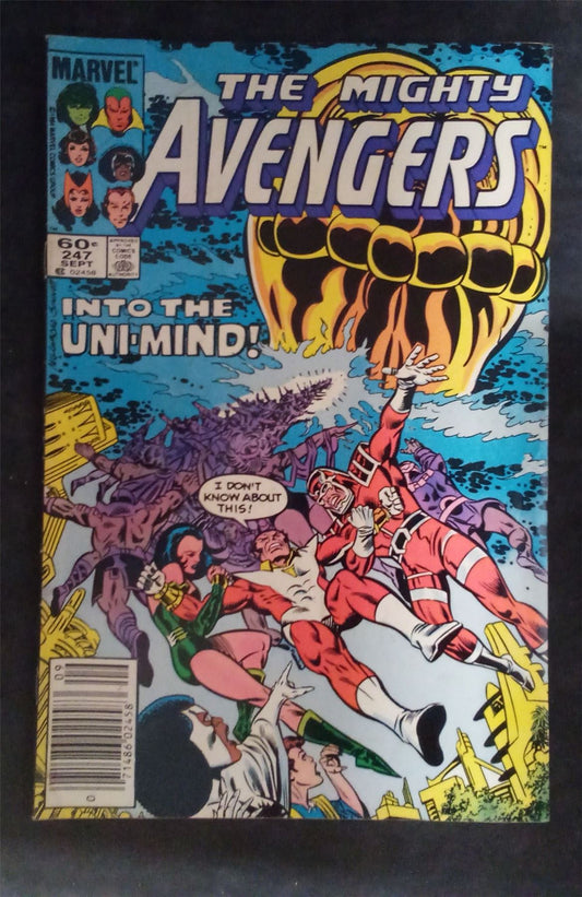 The Avengers #247 1984 marvel Comic Book