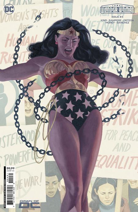 Wonder Woman #4 Cvr C Julian Totino Tedesco Card Stock Var DC Comics Comic Book