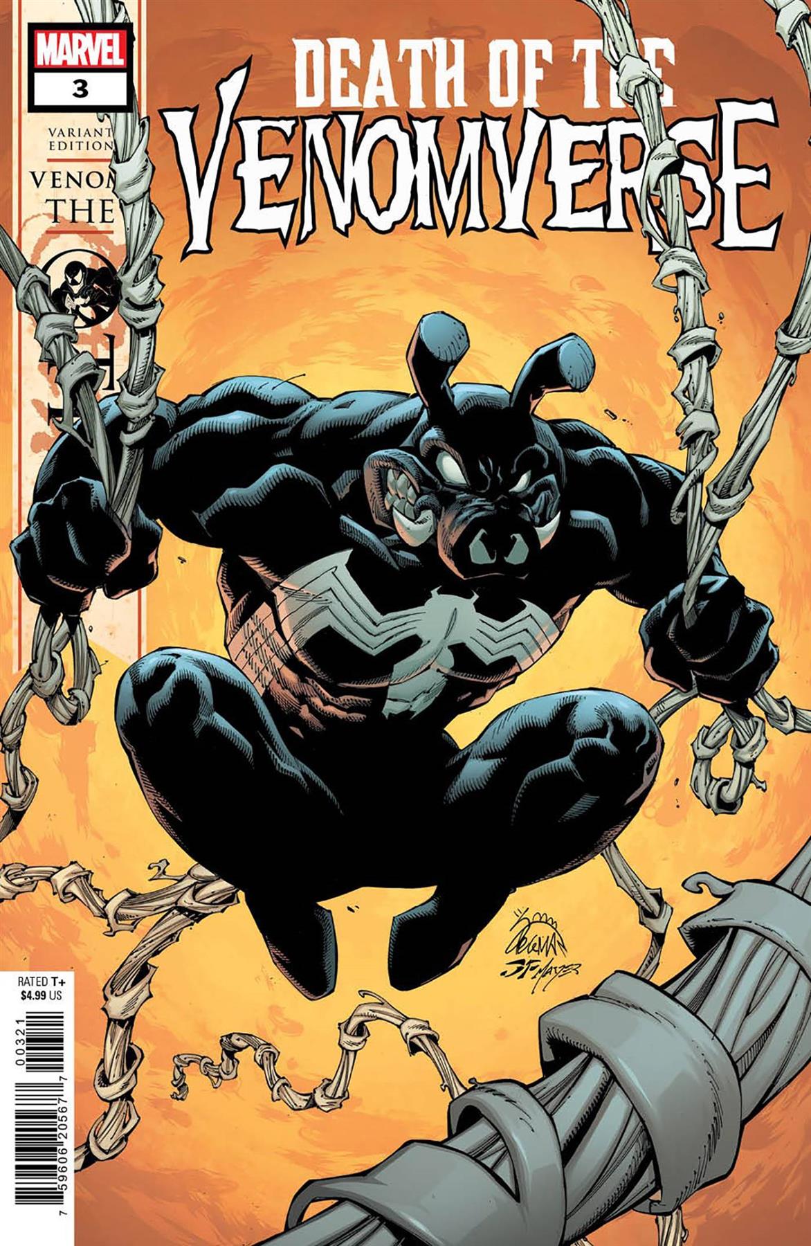 Death Of Venomverse #3 (Ryan Stegman Venom Other Var) Marvel Prh Comic Book 2023
