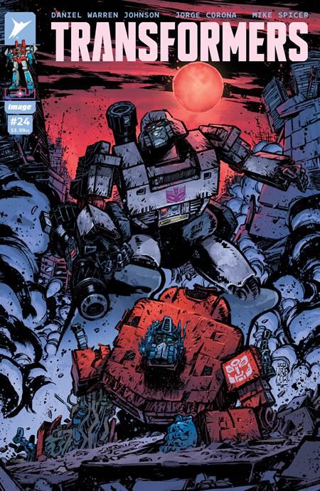 Transformers #24 Cvr B Jorge Corona & Mike Spicer Var Image Comics Comic Book