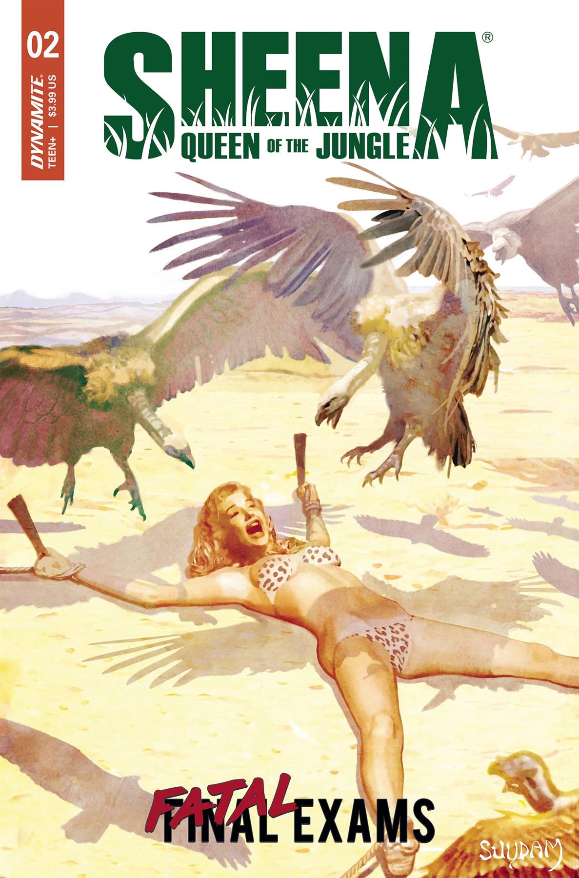 Sheena Queen Of Jungle #2 Cvr C Suydam Dynamite Comic Book