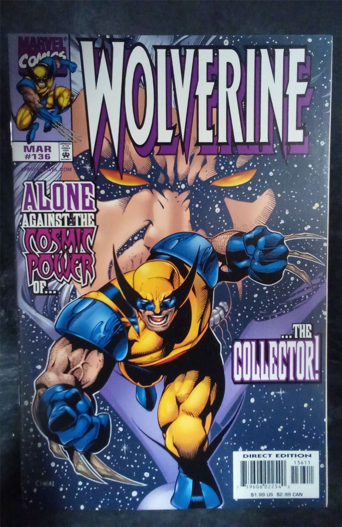 Wolverine #136 1999 Marvel Comics Comic Book