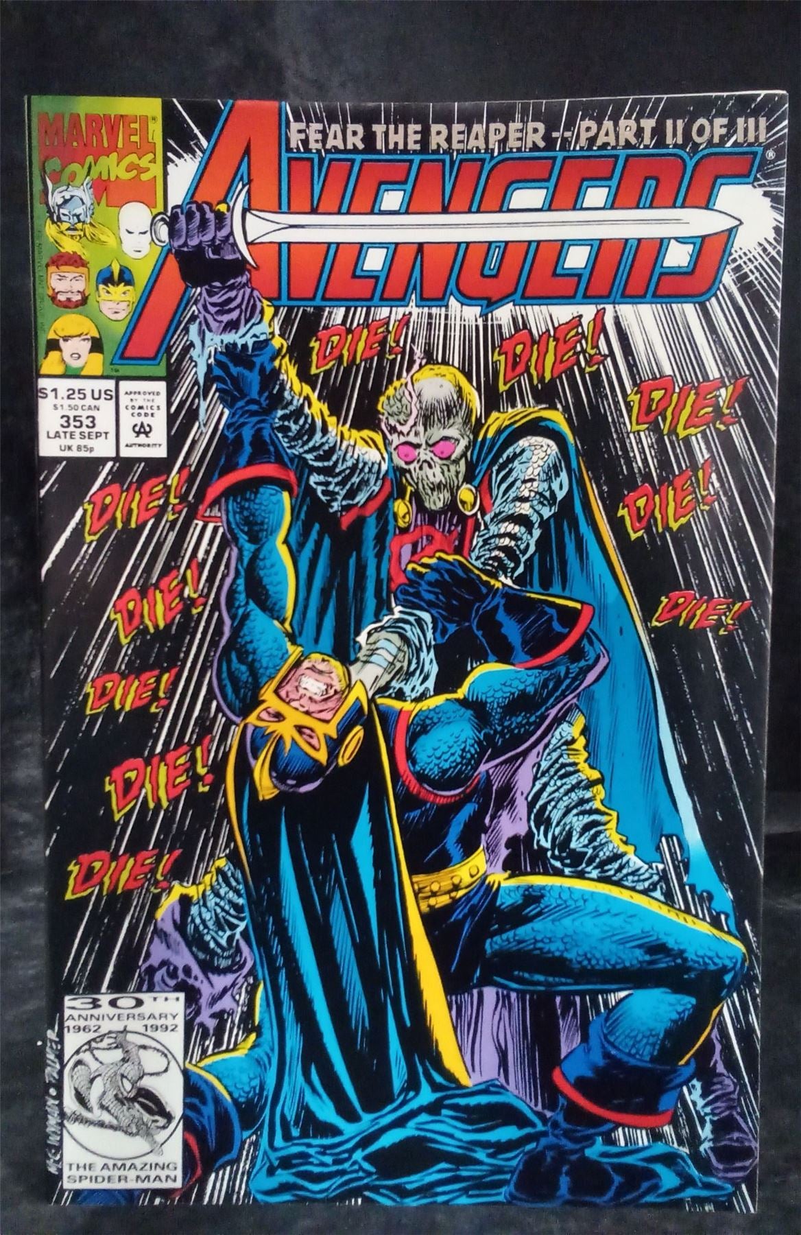 The Avengers #353 1992 Marvel Comics Comic Book