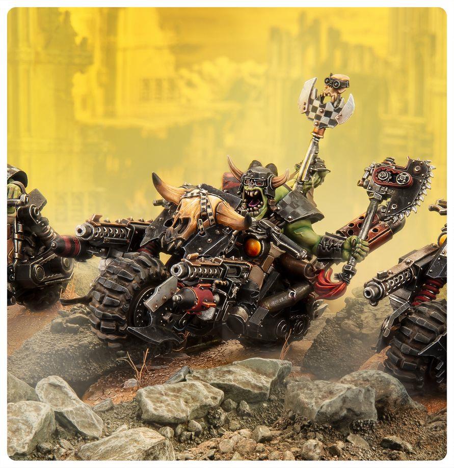 Warhammer 40k- Orks: Warbikers 50-79 by Games Workshop