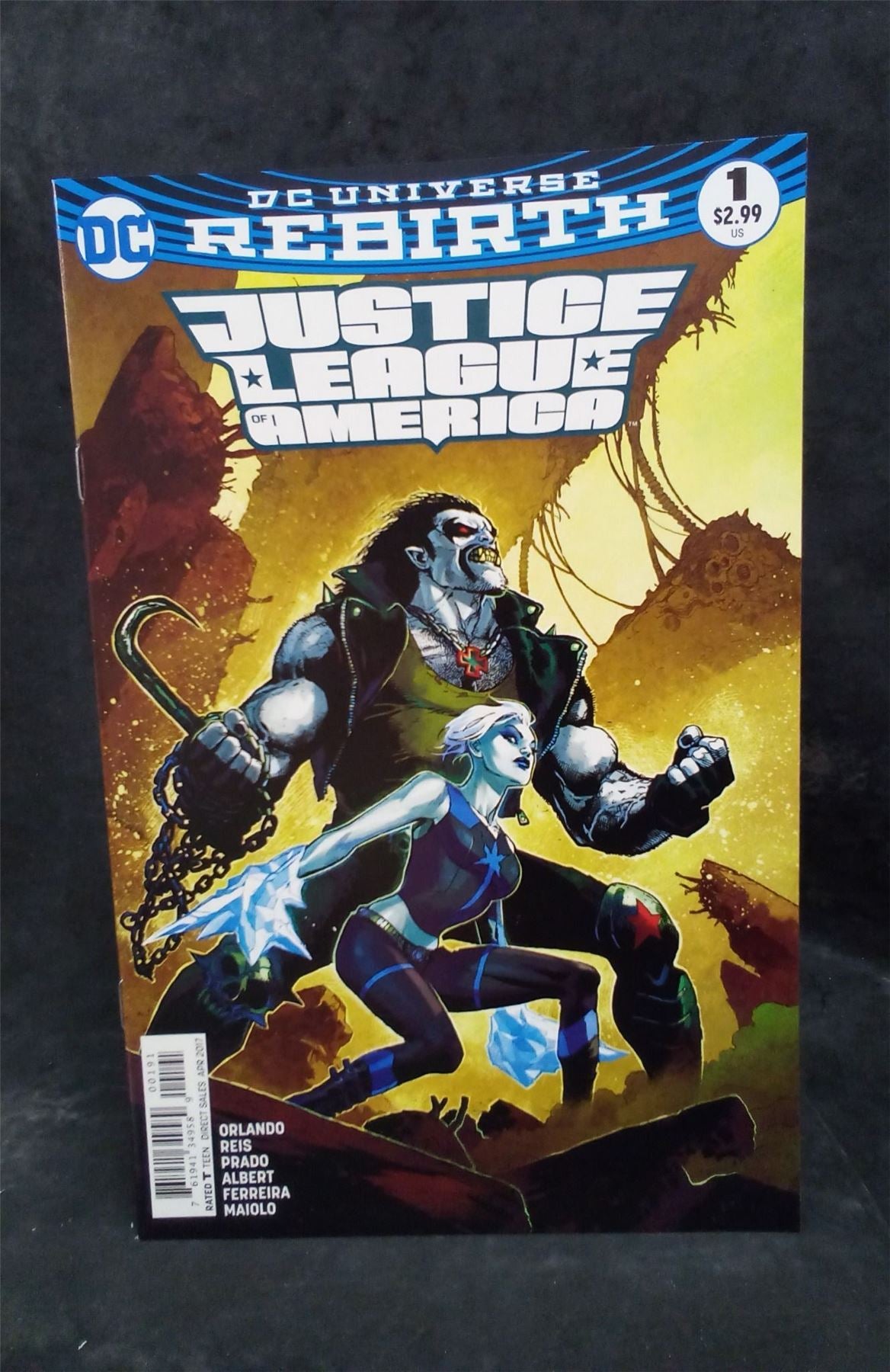 Justice League of America #1 Fried Pie Cover 2017 DC Comics Comic Book
