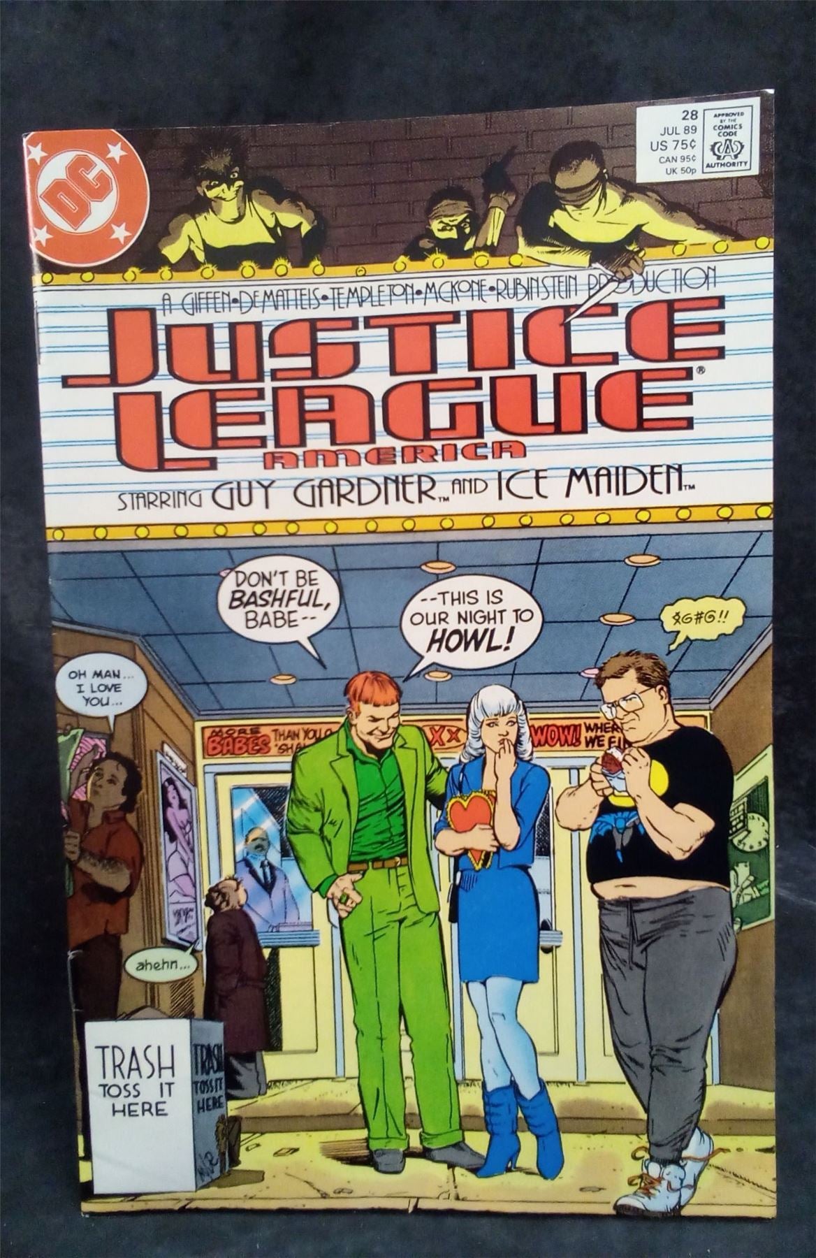 Justice League America #28 1989 DC Comics Comic Book