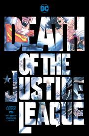 Justice League #75 Cvr A Daniel Sampere & Alejandro Sanchez Acetate DC Comics Comic Book