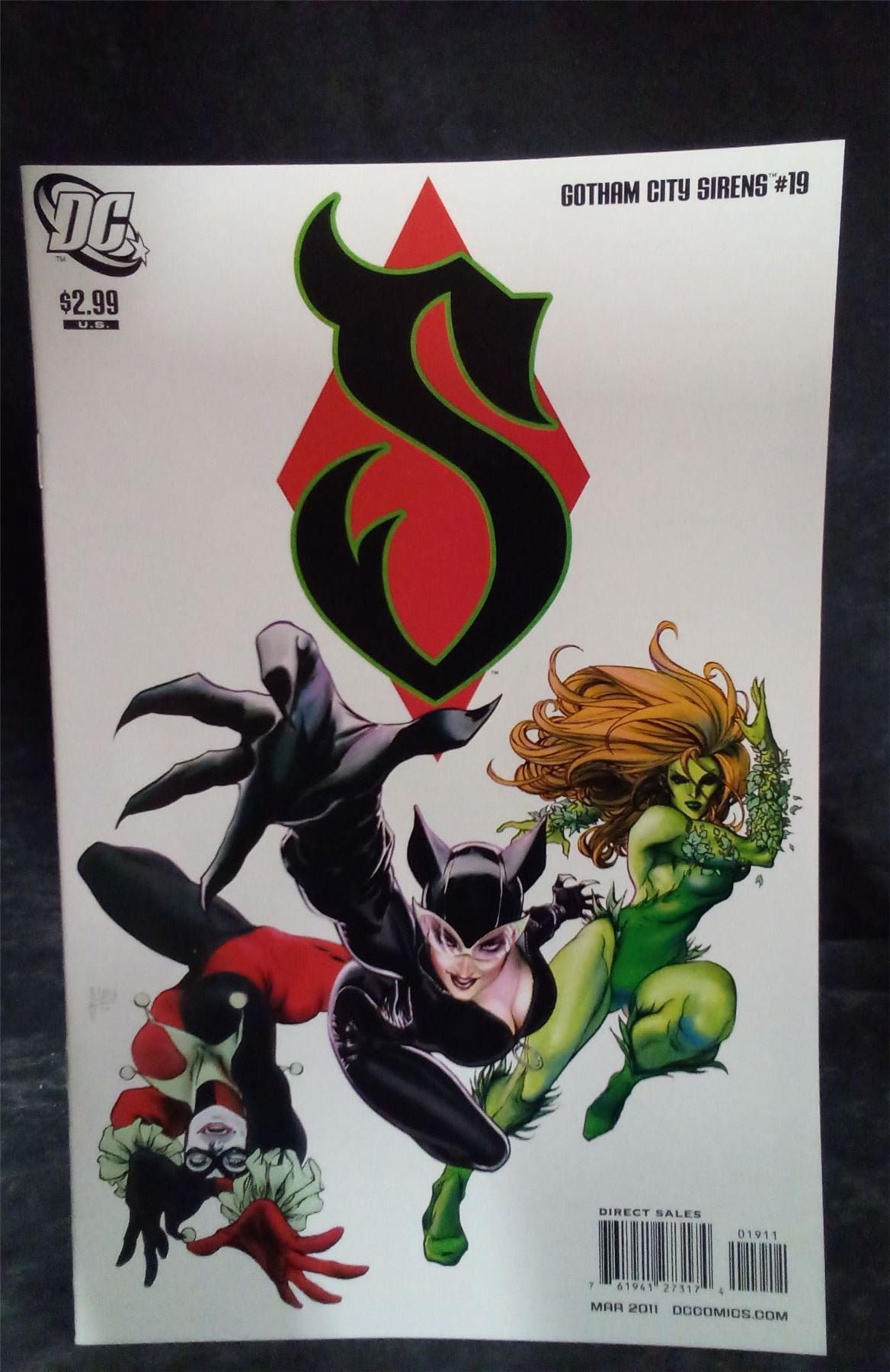Gotham City Sirens #19 2011 DC Comics Comic Book