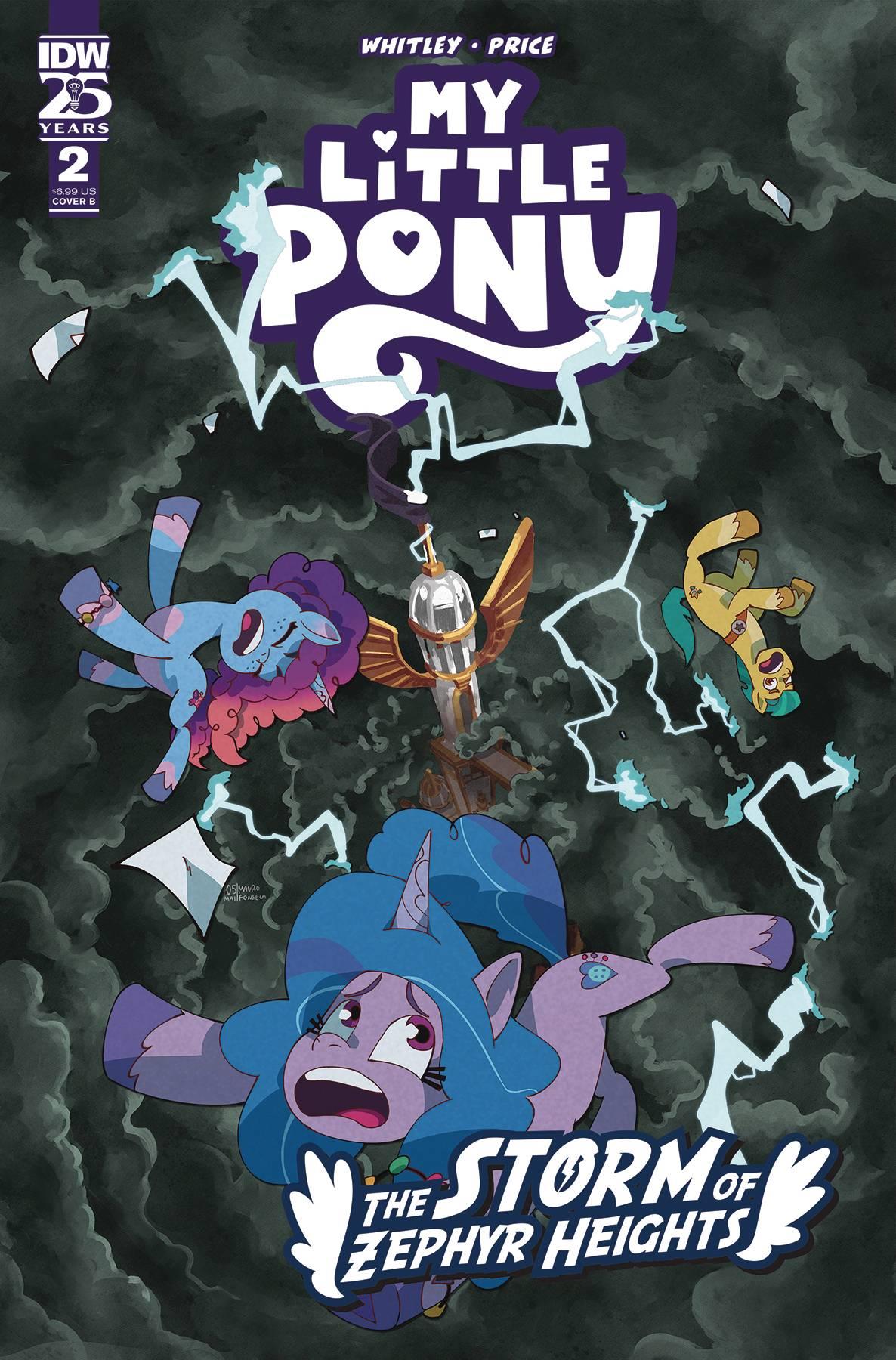 Mlp Storm Of Zephyr Heights #2 Cvr B Fonseca Idw-prh Comic Book