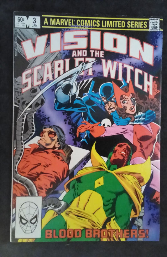 Vision and the Scarlet Witch #3 1983 marvel Comic Book