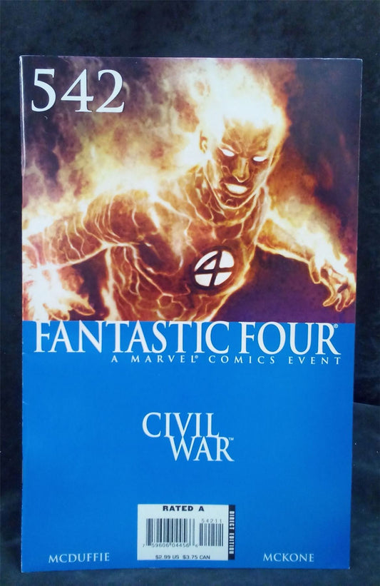 Fantastic Four #542 2007 Marvel Comics Comic Book