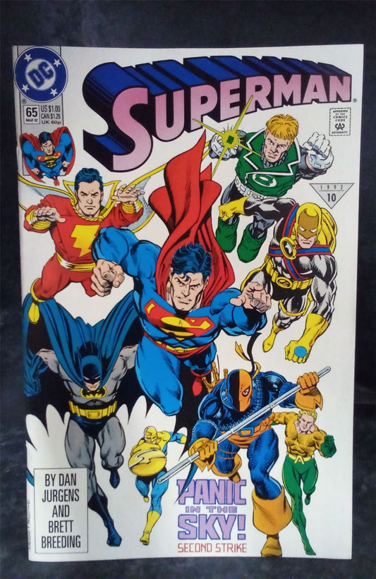 Superman #65 1992 DC Comics Comic Book