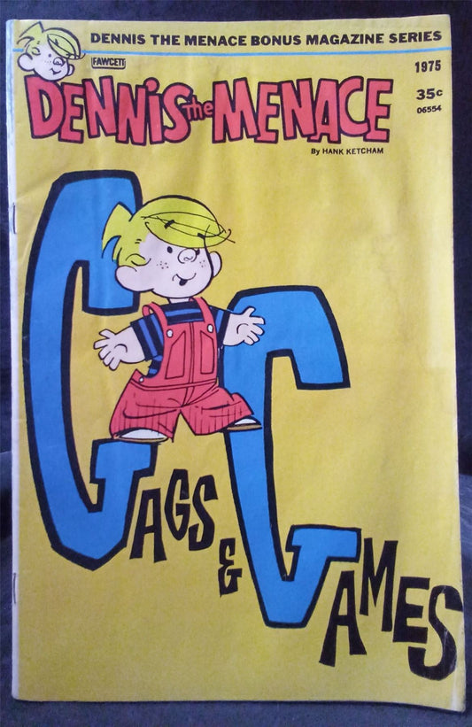 Dennis the Menace Bonus Magazine Series #141 fawcett-publications Comic Book