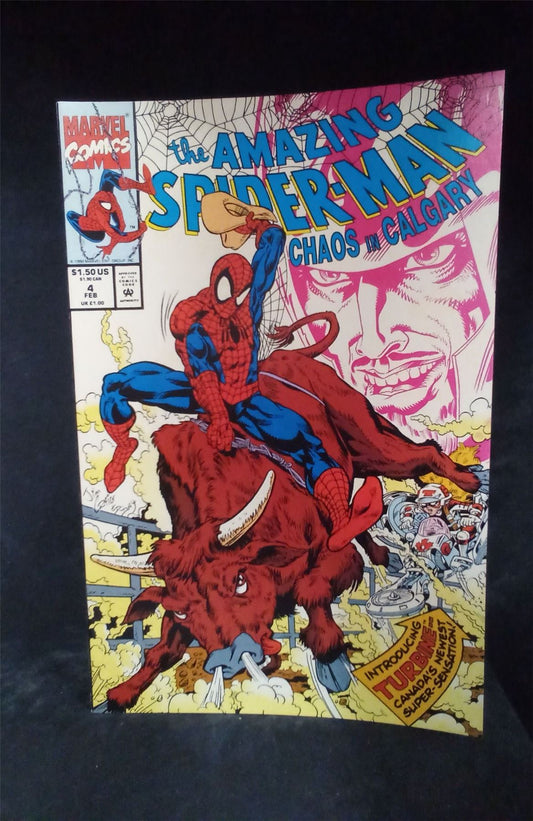 The Amazing Spider-Man: Chaos in Calgary #4 1992 Marvel Comics Comic Book