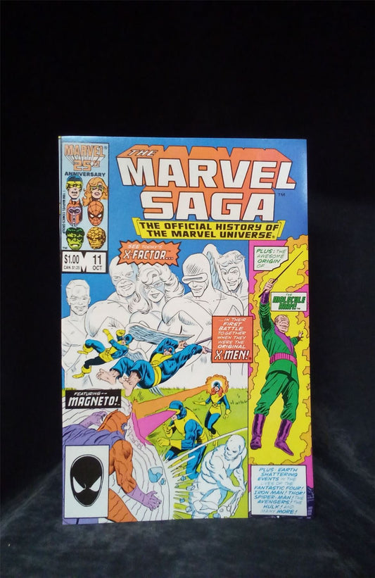 The Marvel Saga The Official History of the Marvel Universe #11 1986 Marvel Comics Comic Book