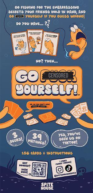 Go F Yourself Deluxe Bundle 17+  By Spite House Card Game